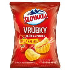 Slovakia Vrúbky with Tomato and Paprika Flavor 190 g