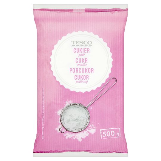 Tesco Cukor práškový 500 g