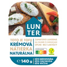 Lunter Tofu krémová nátierka naturálna 140 g