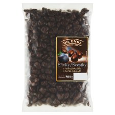 Dr. Ensa Plums in Dark Chocolate 500 g
