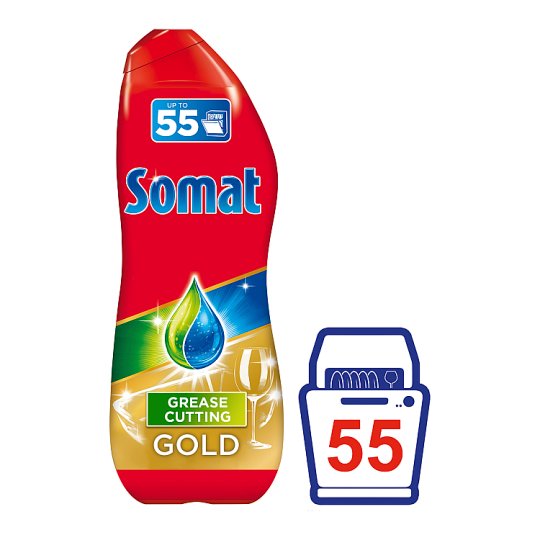 Somat Gold Grease Cutting Liquid Detergent for Automatic Dishwashing