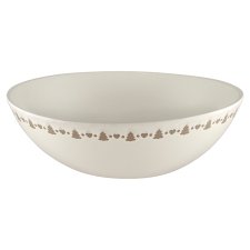 F&F Home Cosy Tree Embossed Serving Bowl