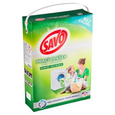 Savo without Chlorine Washing Powder for Colour and White Laundry 70 Washes 4.9 kg