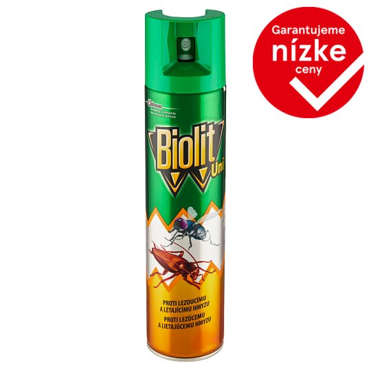 Biolit Uni proti lezúcemu a lietajúcemu hmyzu 400 ml