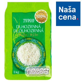 Tesco Dlhozrnná ryža 1 kg