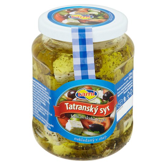 Tami Tatranský syr balkánskeho typu nakladaný v oleji 320 g
