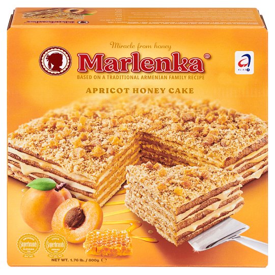 MARLENKA Apricot Honey Cake 800 g