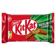 KITKAT 4FINGER čokoládová tyčinka s oblátkou a lieskovoorieškovou príchuťou 41,5 g