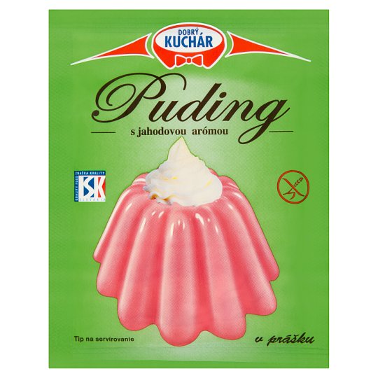 Dobrý Kuchár Pudding Powder with Strawberry Aroma 40 g