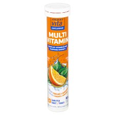 MaxiVita Exclusive Multivitamin with Orange and Mandarin Flavour 20 Sparkling Tablets 80 g