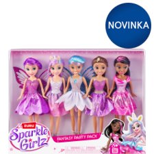 Zuru Sparkle Girlz Fantasy Party Pack Dolls 5 pcs