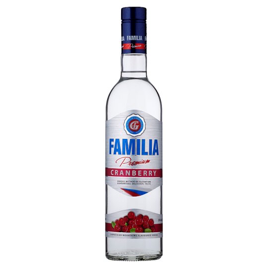 Familia Premium Cranberry vodka 38 % 700 ml