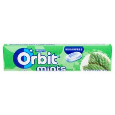 Wrigley's Orbit Mints Spearmint Candies Sugar Free 16 pcs 28 g