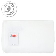 F&F Basics Bath Towel White 70 cm x 120 cm