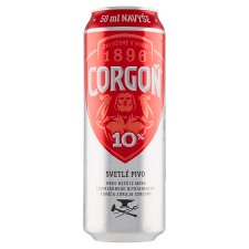 Corgoň 10% svetlé výčapné pivo 550 ml