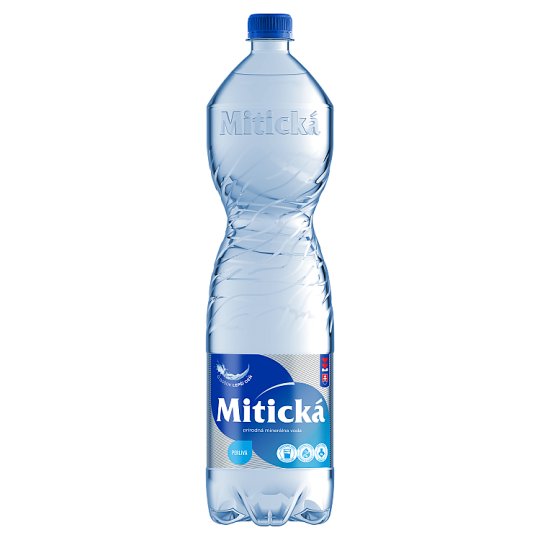 Mitická Prírodná minerálna voda perlivá 1,5 l