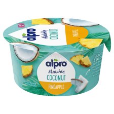 Alpro kokosová alternatíva jogurtu ananás 120 g