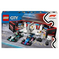 LEGO City 60444 Garáž F1 a autá Mercedes-AMG a Alpine