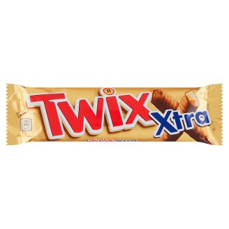 Twix Xtra sušienka s karamelom máčaná v mliečnej čokoláde 2 x 37,5 g