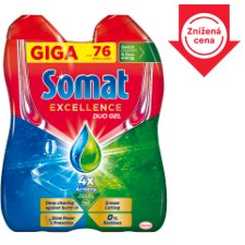 Somat Excellence Duo gél do umývačky riadu 2 x 684 ml