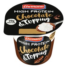 Ehrmann High Protein Chocolate & Topping with Protein 200 g