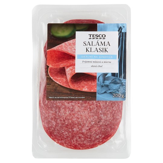 Tesco Saláma klasik 200 g