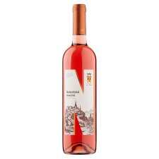 Víno Nitra Selection Pinot Noir Rosé Slovak Quality Semi-Dry Pink Wine D.S.C. 0.75 L