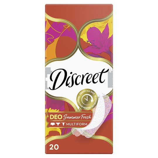 Discreet Multiform Summer Fresh Priedušné Intímky 20 ks