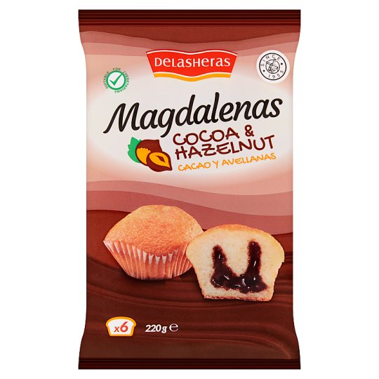 Delasheras Fairy Cakes With Chocolate And Hazelnut Cream Filled 220