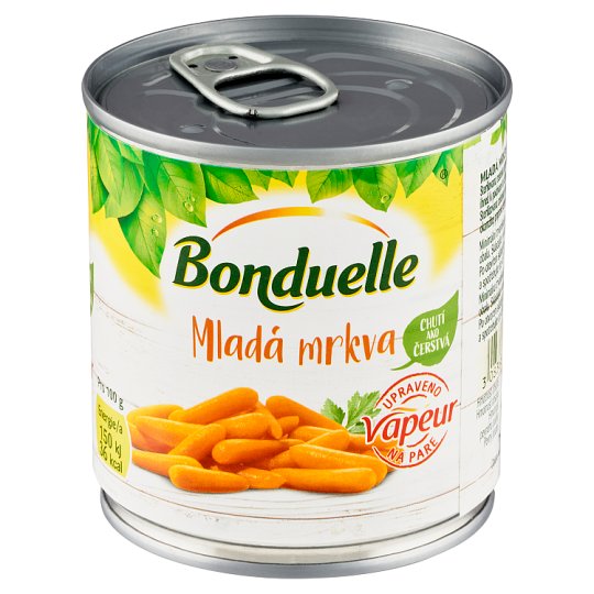 Bonduelle Vapeur Prepared for Steam Young Carrot 155 g