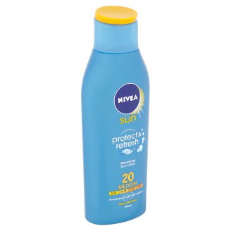 Nivea Sun Protect & Refresh Osviežujúce mlieko na opaľovanie OF 20 200 ml