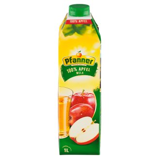 Pfanner 100% jablková šťava 1 l