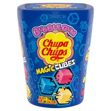 Chupa Chups Magic Cubes Chewing Gum with Fruit Flavor 41 pcs 86 g