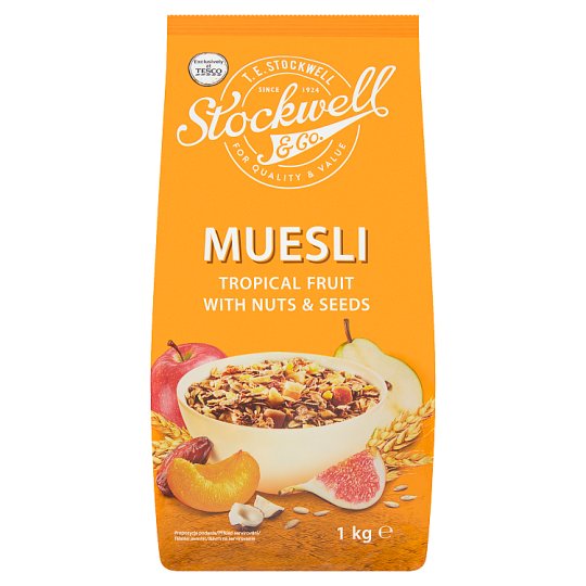 Stockwell & Co. Muesli Tropical Fruit with Nuts & Seeds 1 kg