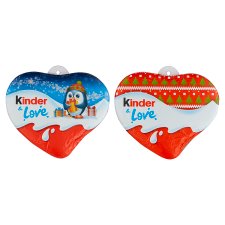 Kinder Love Heart Shaped Milk Chocolate Figure 37 g