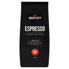 Bercoff Espresso Elegante Dark Roast pražená zrnková káva 500 g