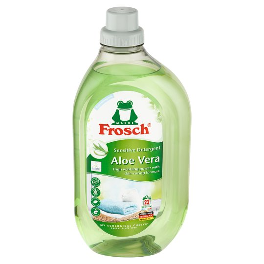 Frosch Ecological Sensitive Aloe Vera prací prostriedok 22 praní 1500 ml