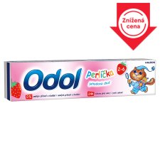 Odol Perlička Strawberry Taste Toothpaste with Fluoride 50 ml