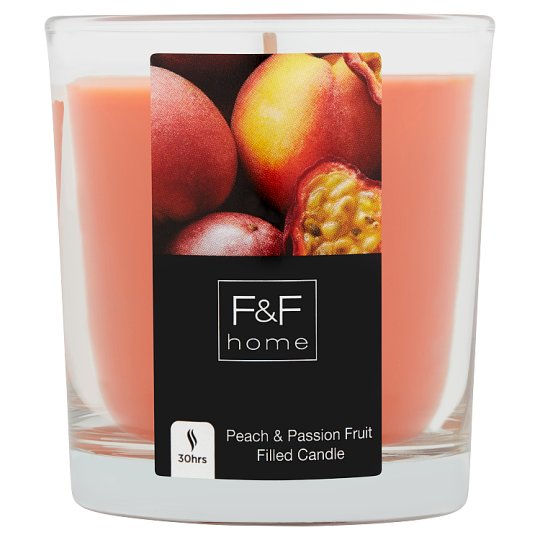 F&F Home Peach & Passion Fruit vonná sviečka 135 g