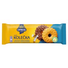 Opavia Zlaté Wheels with Coconut Half-Dipped Biscuits 146 g