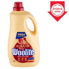Woolite Keratin Therapy na farebné prádlo tekutý prací prípravok s keratínom 60 praní 3,6 l
