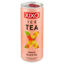 Xixo Broskyňový ľadový čaj s 1% obsahom ovocnej šťavy 250 ml