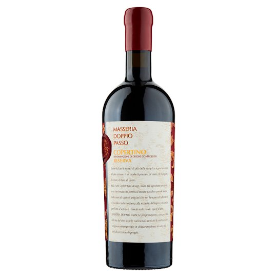 MASSERIA DOPPIO PASSO COPERTINO RISERVA D.O.C. Červené víno 750 ml