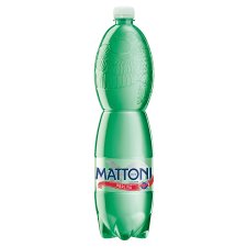 Mattoni Prírodná minerálna voda sýtená 1,5 l