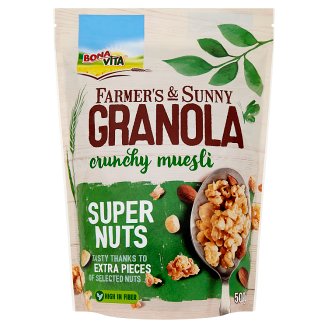 Bona Vita Farmer's & Sunny Granola Super Nuts müsli 500 g