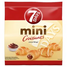 7 Days Mini Croissants Cocoa Filling 185 g