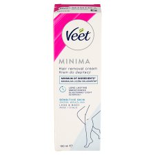 Veet Minima Depilatory Cream for Sensitive Skin 100 ml