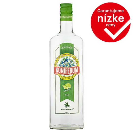 Koniferum borovička limetka 37,5% 0,7 l