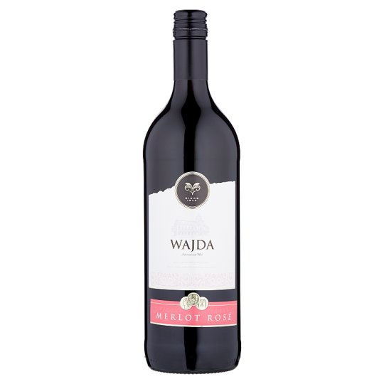 Wajda Merlot Rosé ružové víno suché 1 l