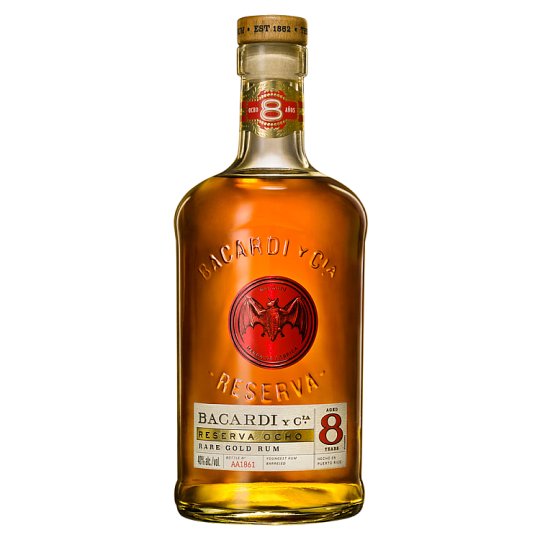 Bacardí Gran Reserva 8 ročné rum 40% 0,7 l